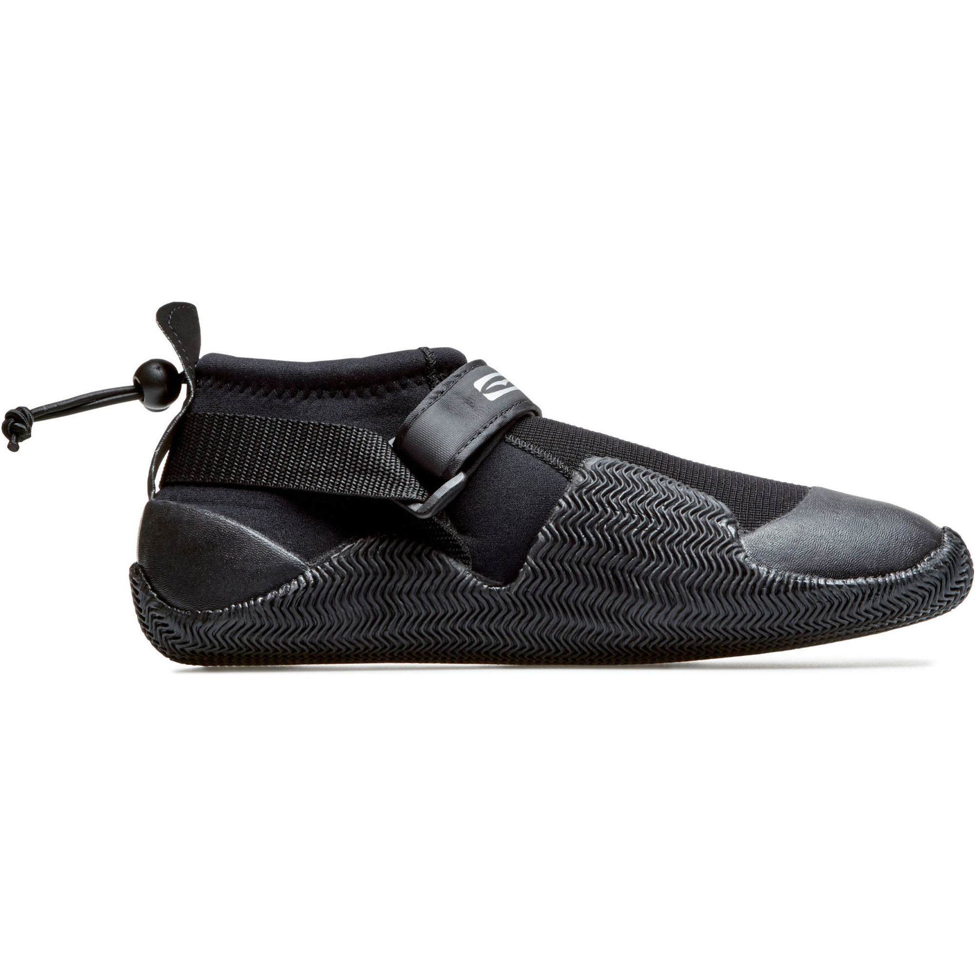 2025 GUL Strapped Power Slipper 3mm Wetsuit Shoe BO1265-B7 - Black